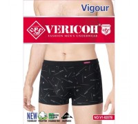 0Бокс. мужские Коттон+бамбук VERICON 9207 ассорти L-3XL (12/6 шт в уп)