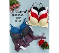 Бюст BIWIER 8833 C пуш ап 80-95 ( 6 штук в уп)
