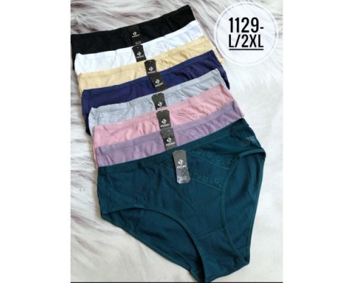 Трусы жен. АNTTIFU 1129 ассорти  L-2XL  (24 шт в уп)