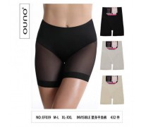 Утяжка Ouno 039  бежевый+черный  М-L/XL-2XL  (12/24 шт в уп)