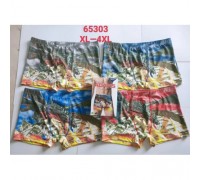 Боксеры муж. ADAMS 65303 Коттон новогоднее ассорти XL-4XL (6/12 шт. в уп.)
