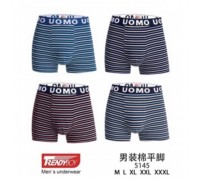 Боксеры муж.UOMO5145 ассорти L-3XL (12 шт. в уп.)
