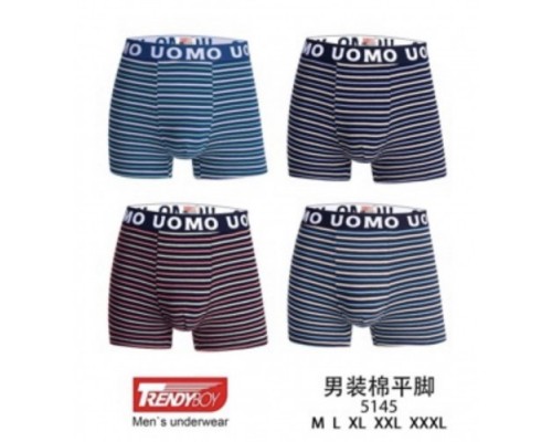 Боксеры муж.UOMO5145 ассорти L-3XL (12 шт. в уп.)
