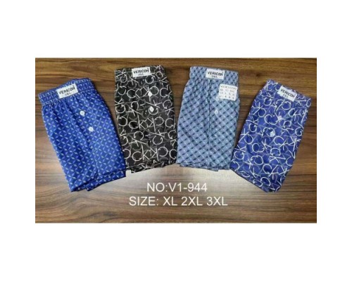 0Труси сімейні. чоловічі Коттон VERICON 944 асорті XL-3XL (12 шт в уп)