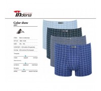 Боксери Індена Полу-Батал 11439 Бавовна асорті  3ХL-4XL (12/6шт)