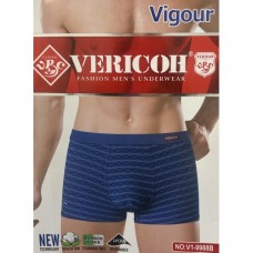 0Бокс. мужские Коттон+бамбук VERICON 9988 ассорти XL-4XL (12/6 шт в уп)