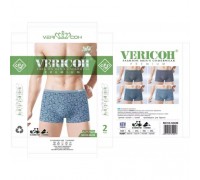 0Бокс. чоловічі Бамбук VERICON 3410 асорті XL-4XL (12/6 шт в уп)