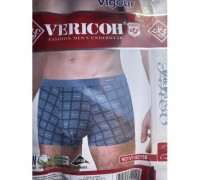 0Бокс. чоловічі Коттон+бамбук VERICON 9215 асорті XL-4XL (12/6 шт в уп)