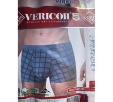 0Бокс. чоловічі Коттон+бамбук VERICON 9215 асорті XL-4XL (12/6 шт в уп)