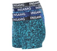 боксеры INSUNG Хлопок+бамбук  12009 ассорти  ХL-4XL (12/6шт)