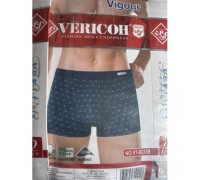 0Бокс. мужские Коттон+бамбук VERICON 9233 ассорти XL-4XL (12/6 шт в уп)