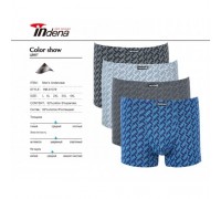 Боксери Індена 81379 Бавовна  асорті L-4XL  ( 6/12 шт)