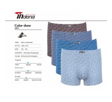 Боксери Індена Полу-Батал 11441 Бавовна асорті  3ХL-4XL (12/6шт)
