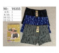 Боксеры подросток Коттон+Бамбук SD BOY6355 ассорти 6-8; 8-10; 10-12; 12-14 лет (12/6 шт в уп)