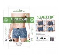 0Бокс. чоловічі Бамбук VERICON 3413 асорті XL-4XL (12/6 шт в уп)