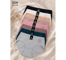 Труси жін. Батал АNTTIFU 3226 асорті 2ХL-4XL (24 шт в уп)