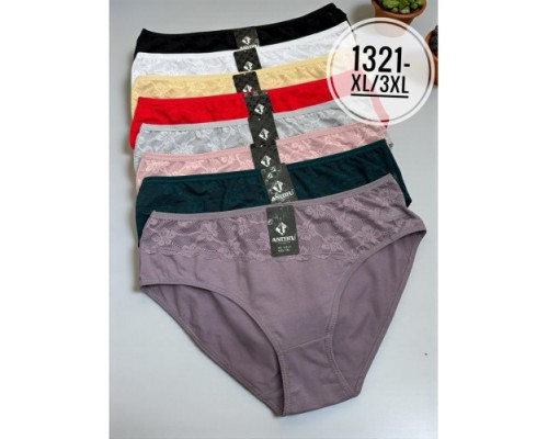 Труси жін. АNTTIFU 1321-1 ( 12  шт на уп)