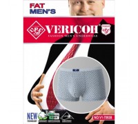0Бокс. чоловічі батал Коттон + бамбук VERICON 7093 асорті 5XL-7XL (12/6 шт в уп)