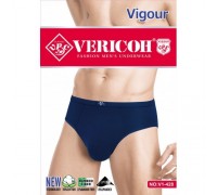Плавки чоловічі Коттон+бамбук VERICON 428 асорті XL-4XL (12/6 шт в уп)