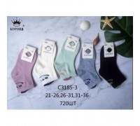 Носки детск. детские   Хлопок Корона 3185-3