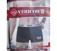 0Бокс. чоловічі Коттон+бамбук VERICON 1217 асорті ХL-4XL (12/6 шт в уп)