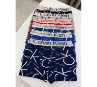 0Боксери чоловік. Calvin Klein Котон СК 2 з малюнком буквами (12 шт. в уп.)