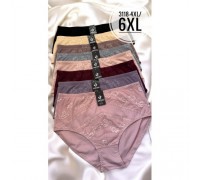 Труси дружин. Батал АNTTIFU 3118 асорті 4ХL-6XL (24 шт в уп)