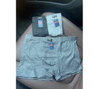 Боксеры VASALL 1038 хлопок+бамбук ассорти  ХL-4XL ( 12 шт в уп)