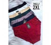 Трусы жен. АNTTIFU 746 ассорти L-2XL  (24 шт в уп)