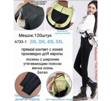 Лосіни жіночі безшовні з коректором Ластівка 733-1 чорні