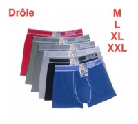 Боксеры муж. DROLE 3003 ассорти М-2XL (12 шт. в уп.)