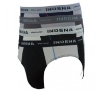 плавки INDENA 20309 хлопок 100% ассорти  L-4XL (12/6шт. в уп.)