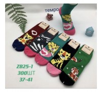 Шкарпетки жін. високі поліестер ФЕННА 25-1 асорті 37-41 (10 шт в уп) Шкарпетки жін. високі поліестер ФЕННА 25-1 асорті 37-41 (10 шт в уп)