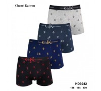Боксеры подросток Chenri Kaiwen 3042 ассорти 152-170 рост (12/24 шт. в уп.)