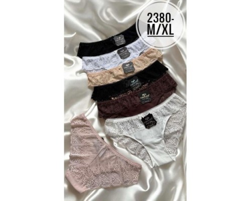 Труси жін. COEUR JOIE 2380  M-XL (6 шт. в уп.)