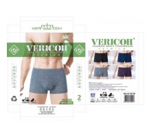 0Бокс. чоловічі Бамбук VERICON 3417 асорті XL-4XL (12/6 шт в уп)
