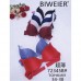 Бюст BIWIER 72345 В тонкий поролон ( 6 штук в уп)