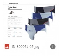 плавки INDENA 80005 Стрейч асорті L-4XL (12/6 в уп.)