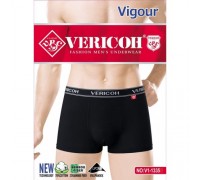 0Бокс. чоловічі Коттон+бамбук VERICON 1335 асорті L-3XL (12/6 шт в уп)