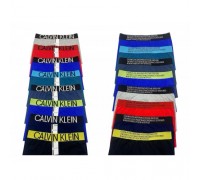 0Боксеры муж. Calvin Klein СК 20 Коттон ассорти   ХL-3XL (12 шт. в уп.)