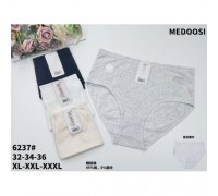 Трусы жен. MEDOSI 6237  ассорти р-р XL-3XL ( 24 шт в уп.)