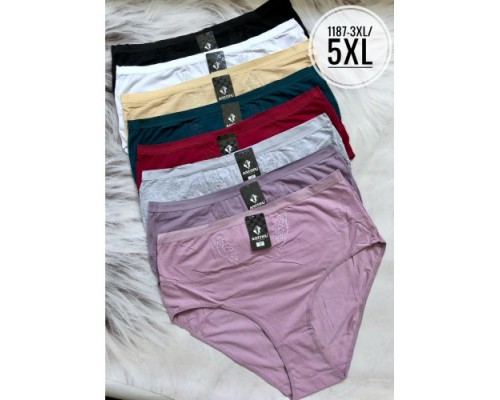 Труси дружин. Батал АNTTIFU 1187 асорті 3ХL-5XL (24 шт в уп)
