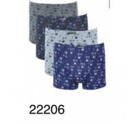 дитячі боксери Індена 22206 бамбук SML асорті (6шт)