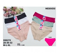 Трусы жен. MEDOSI 8827  ассорти р-р М-XL ( 24 шт в уп.)