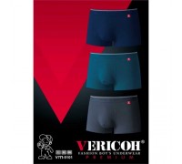 0Бокс. підліткові Коттон VERICON 5101 асорті L-2XL 8-14 років (12/6 шт в уп)