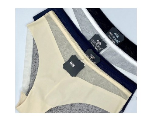 Трусы жен. COEUR JOIE 2307  L-3XL (6 шт. в уп.)