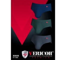 Плавки чоловічі Коттон VERICON 7404 асорті XL-4XL (12/6 шт в уп)
