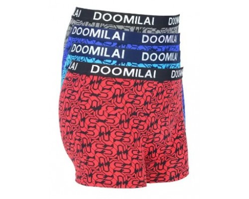 Муж. Боксеры Стрейч+Бамбук DOOMILAI D-01804 ассорти ХL-4XL (6шт.)