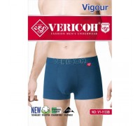 0Бокс. чоловічі Коттон+бамбук VERICON 1133 асорті XL-4XL (12/6 шт в уп)