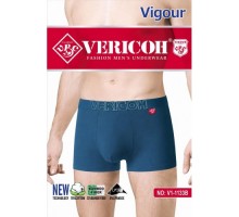 0Бокс. чоловічі Коттон+бамбук VERICON 1133 асорті XL-4XL (12/6 шт в уп)